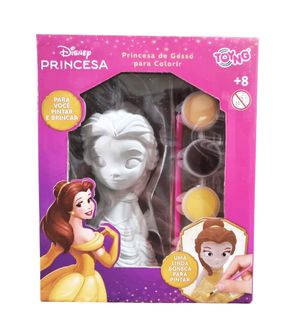 Princesa em Gesso para Colorir