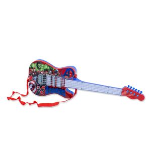 Guitarra com Luz e Som Avengers
