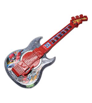 Guitarra com Luz e Som Spider Man