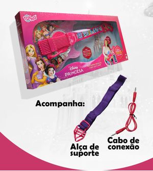 Guitarra com Luz e Som Princesas