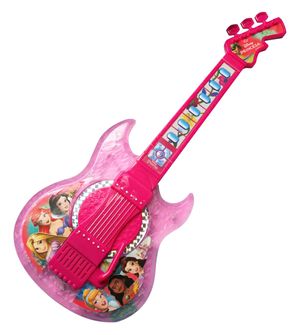 Guitarra com Luz e Som Princesas