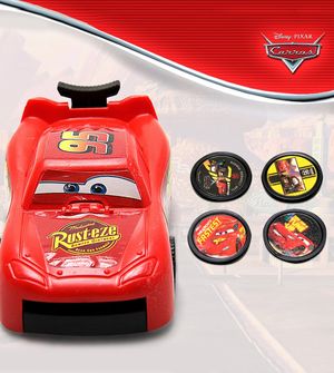 Carrinho Lança Discos Relâmpago Mcqueen
