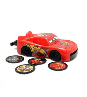 Carrinho Lança Discos Relâmpago Mcqueen