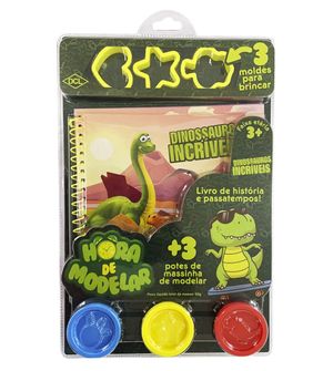 Livro Hora de Modelar Dinossauros Incríveis - I8262