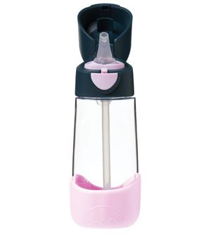 Garrafa Tritan Canudo Indigo Rose 450ml Bbox
