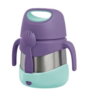 Pote Térmico Inox com Garfo Lilac Pop 335ml Bbox