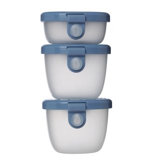 Kit Pote Snack Ocean com 3 unidades Bbox