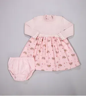 Vestido com Calcinha Ursinhas