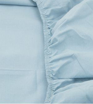 Lençol Avulso com Elástico para Berço Americano Liso - 4659