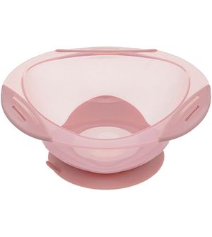 Pratinho Bowl Com Ventosa Rosa