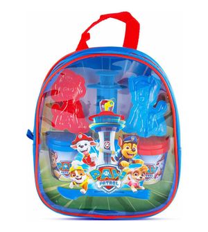 Mochila Com Massinha da Patrulha Canina