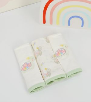Kit Fralda de Boca Com 3 Unidades - 24715F