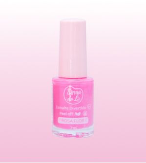 Esmalte Divertido - Rosa Flor