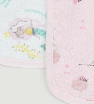Babador Felpudo Plastificado 3 Unidades Rosa - 940