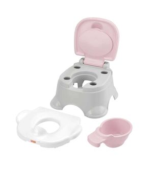 Troninho para Bebês 3 em 1 Rosa - Fisher Price