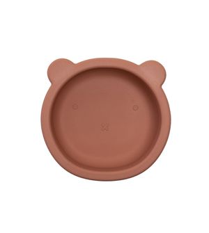 Bowl de Silicone Ursinho Terracota 340ml - Infanti