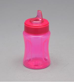 Copo com Bico Flexível e Tampa 300ml - Rosa