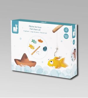 Jogo Pesca no Banho com 5 peças Janod