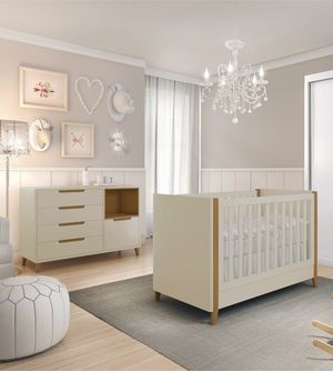 Cômoda Capri Color Com Nicho Puppi Móbile