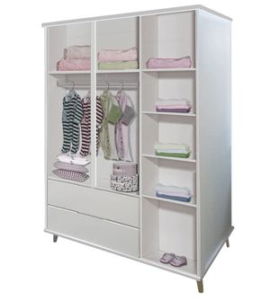 Roupeiro Confort 3 Portas Puppi Móbile