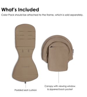 Capota e Assento Carrinho Yoyo2 Babyzen Exclusivo Site Taupe - W595504