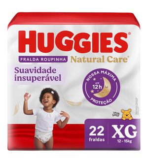 Fralda Roupinha Natural Care Huggies