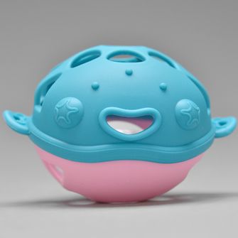 Mordedor Bola em Silicone Rosa