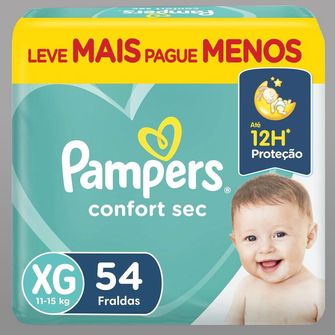Fralda Pampers Confort Sec Bag
