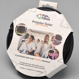 Protetor Solar com Ventosa