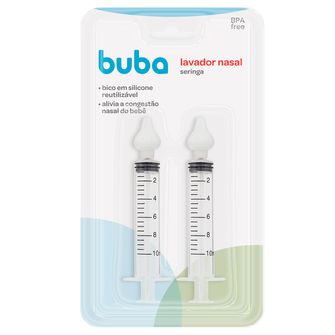 Lavador Nasal Seringa com 2 Unidades