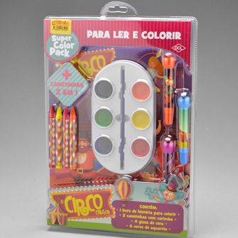 Livro Super Color Pack O Circo Chegou - I8104