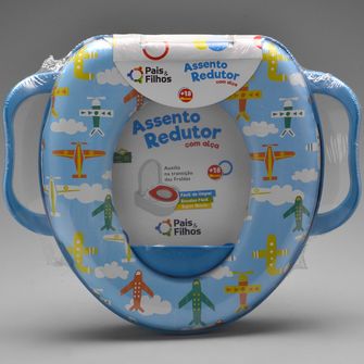 Assento Redutor com Alça-Azul
