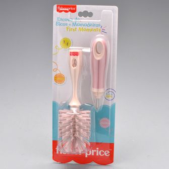 Escova de Bicos e Mamadeiras Rosa - BB1061