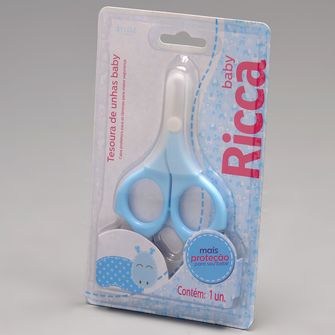 Tesoura de Unhas Azul - 1656