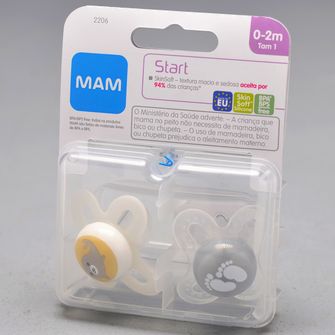 Chupeta Start 0 a 2 Meses Neutra