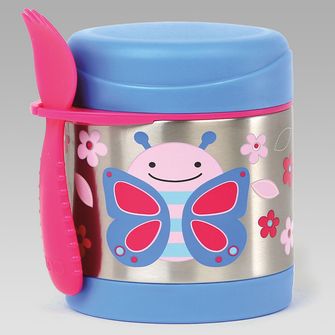 Pote Térmico com Talher Zoo Borboleta