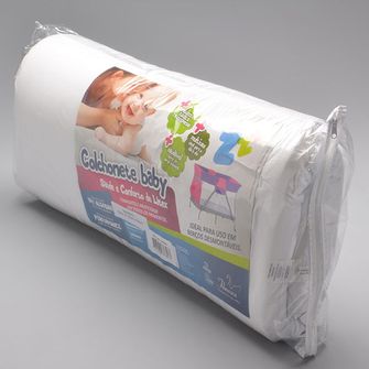 Colchonete para Berço Branco 70x105