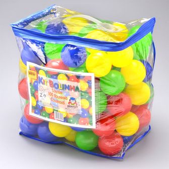 Kit Com 100 Bolinhas