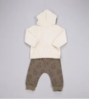 Conjunto Moletom com Capuz Funny Cat