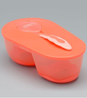 Prato Fundo com Divisória e Colher - BB054