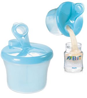 Pote Dosador de Leite em Pó Avent Azul