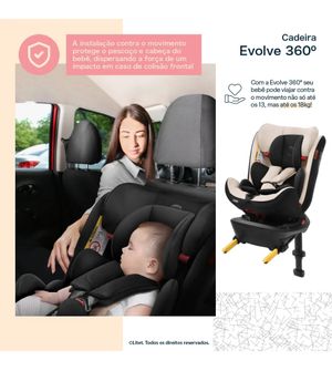 Cadeira para Auto Litet Evolve 360 ISOFIX