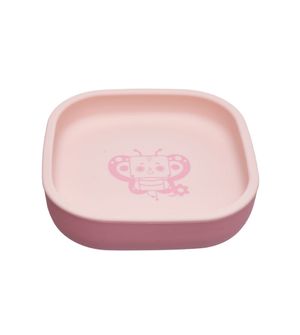 Prato de Silicone com Ventosa 410ml Borboleta Pipa - Kouii
