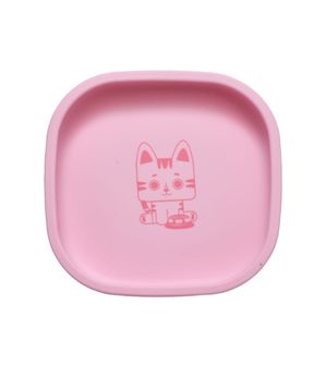 Prato de Silicone com Ventosa 410ml Gato Mia - Kouii