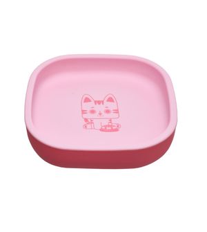 Prato de Silicone com Ventosa 410ml Gato Mia - Kouii