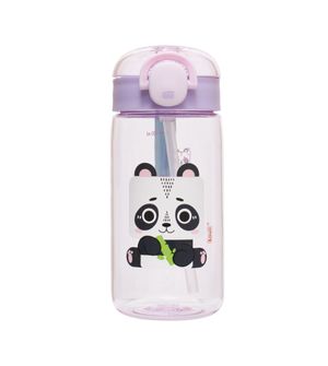 Garrafa com Canudo 460ml Panda Pandi - Kouii