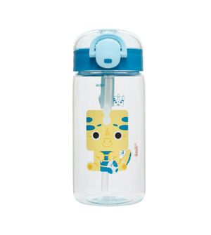 Garrafa com Canudo 460ml Dino Ino - Kouii