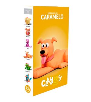 Massinha Air Clay - Creative Pet Caramelo