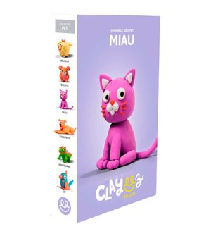 Massinha Air Clay - Creative Pet Miau