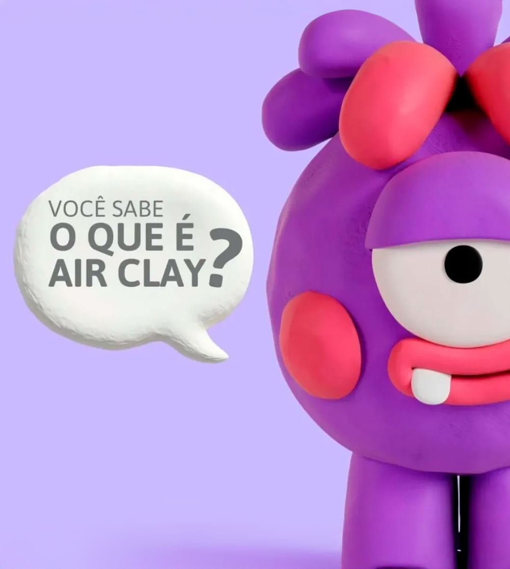 Massinha Air Clay - Creative Monstro Octavia - Alô Bebê - Loja Oficial